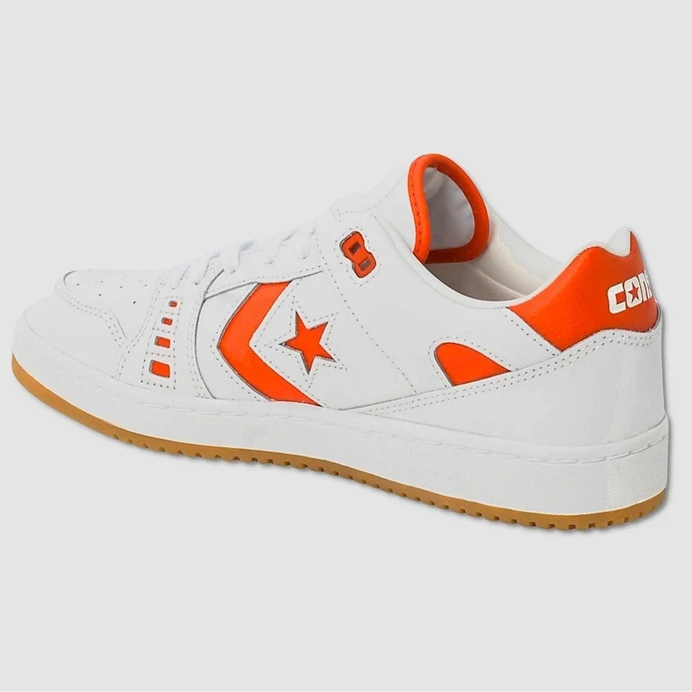 Converse AS-1 Pro Shoes / Sneakers - NEW Mens 11.5 White / Orange - #49443-OF - Picture 2 of 6